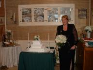 Bride and Wedding Cake