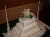Wedding Cake - top view