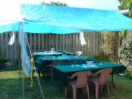 Inside the Matrimonial Canopy - west end