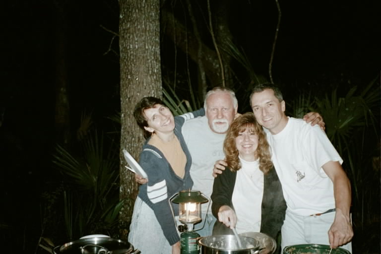 Aggie, Mikee, Debbie, and Gary