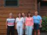 Ladies of the Lake: (L to R) Ruth Ann, Suzi, Beth, Cherie, Sharon